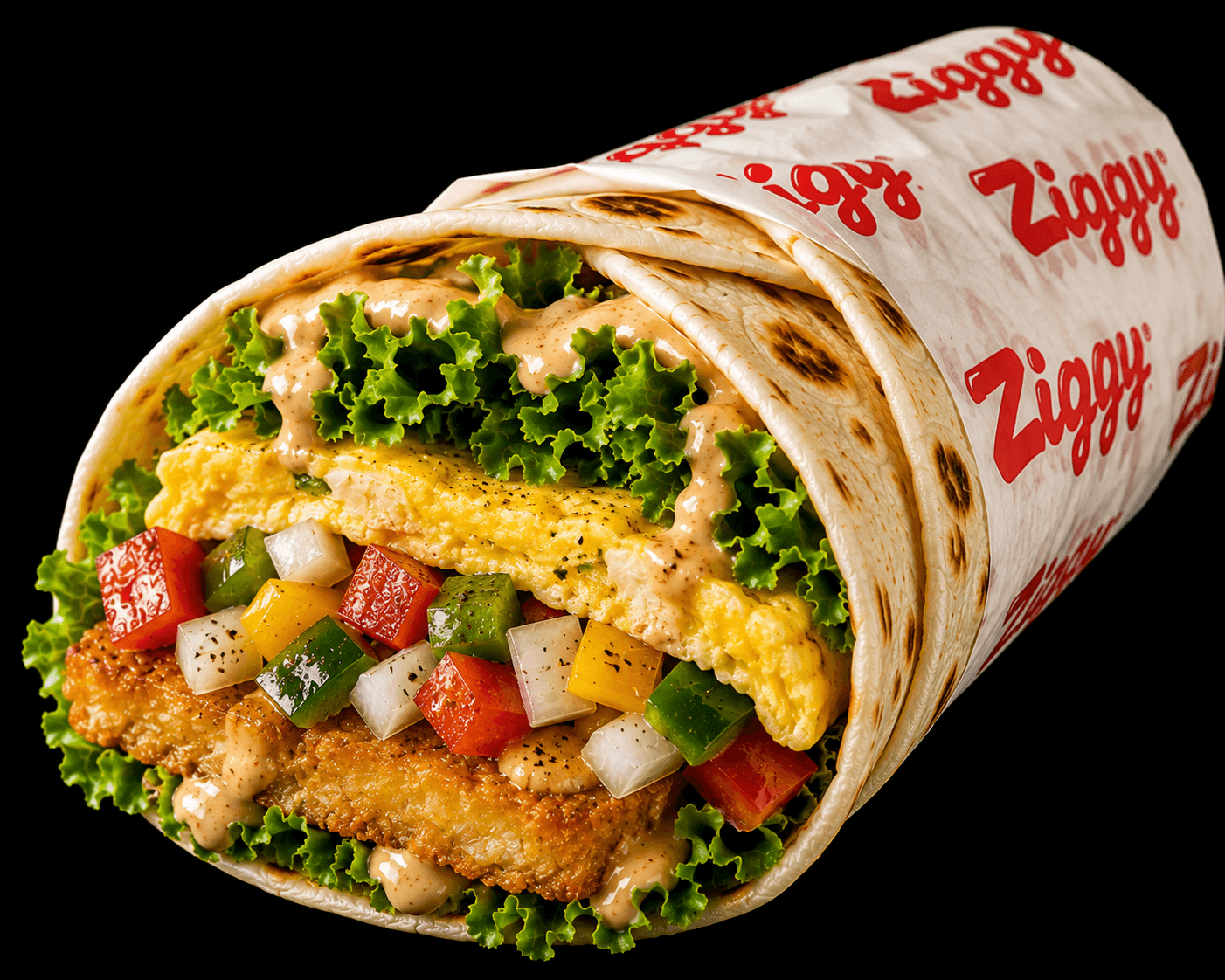 Veg N Egg Wrap